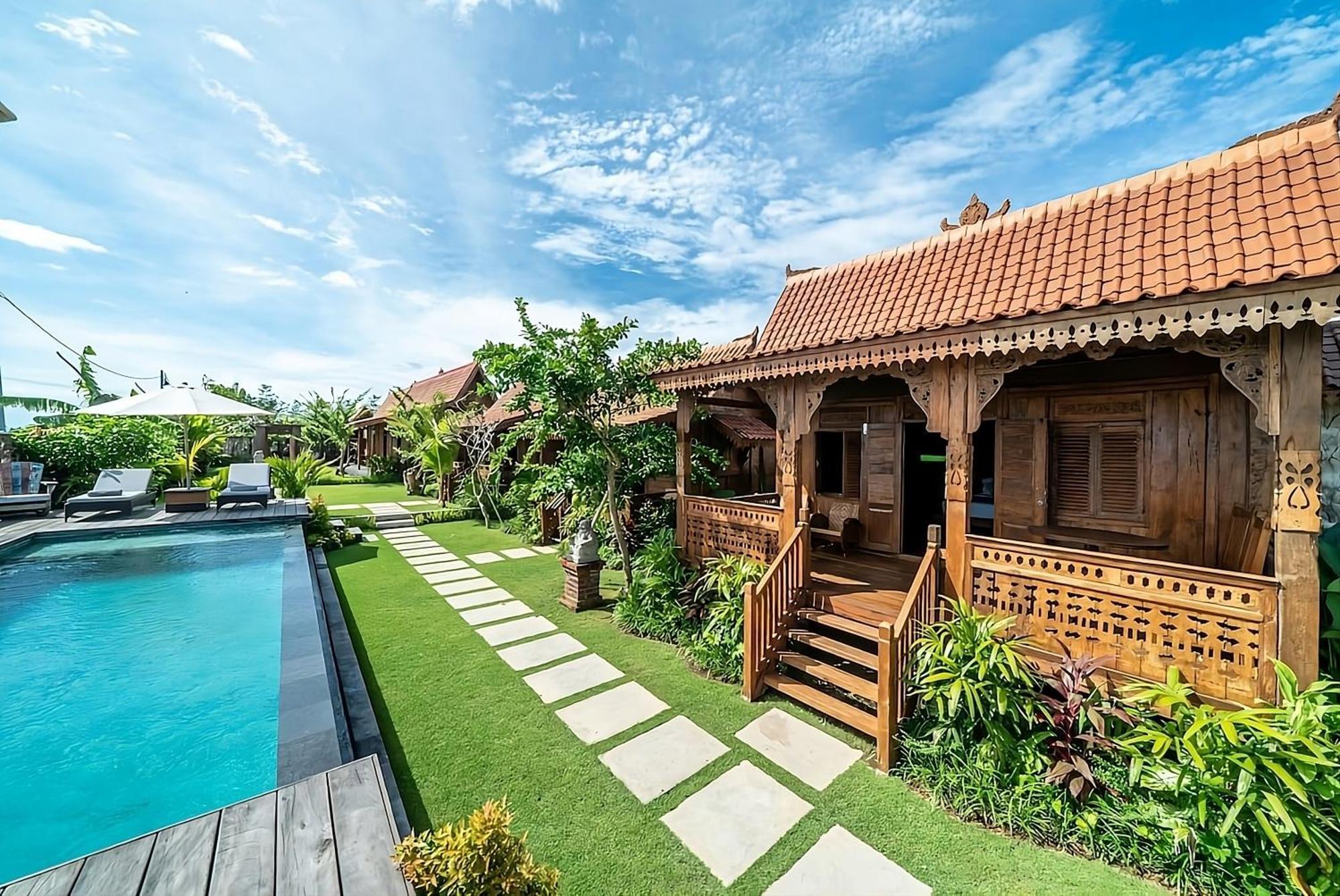 Lima Beach Inn Munggu ภายนอก รูปภาพ
